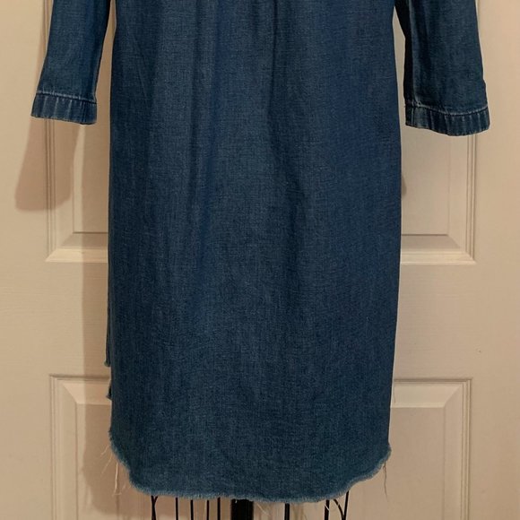 Madewell Denim Shift Dress - Picture 5 of 8